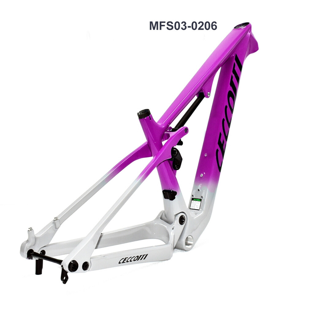 MFS03 CECCOTTI Suspension CARBON MOUTAIN BICYCLE 148*12 -XC 190mm