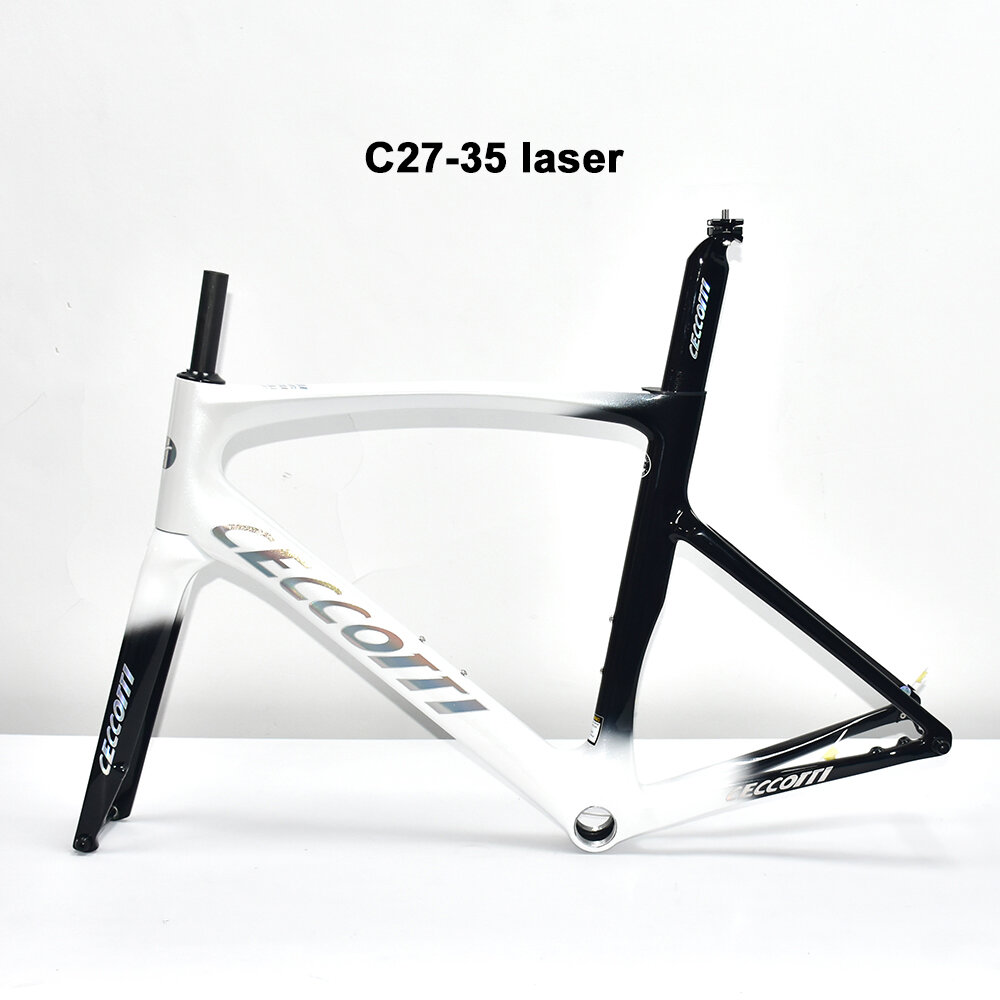 DC027 CECCOTTI DISC 142*12 CARBON ROAD FRAMEST FULL INNER CABLE 