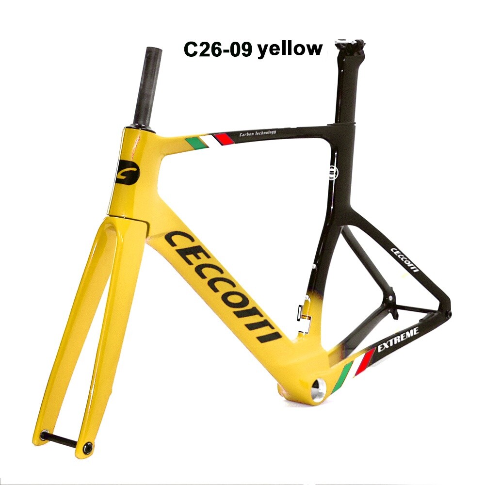 DC026 CECCOTTI DISC 142 CARBON ROAD FRAMEST FULL INNER CABLE