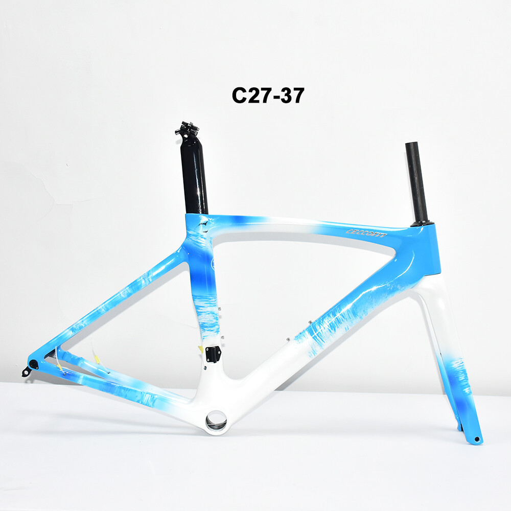 DC027 CECCOTTI DISC 142*12 CARBON ROAD FRAMEST FULL INNER CABLE 