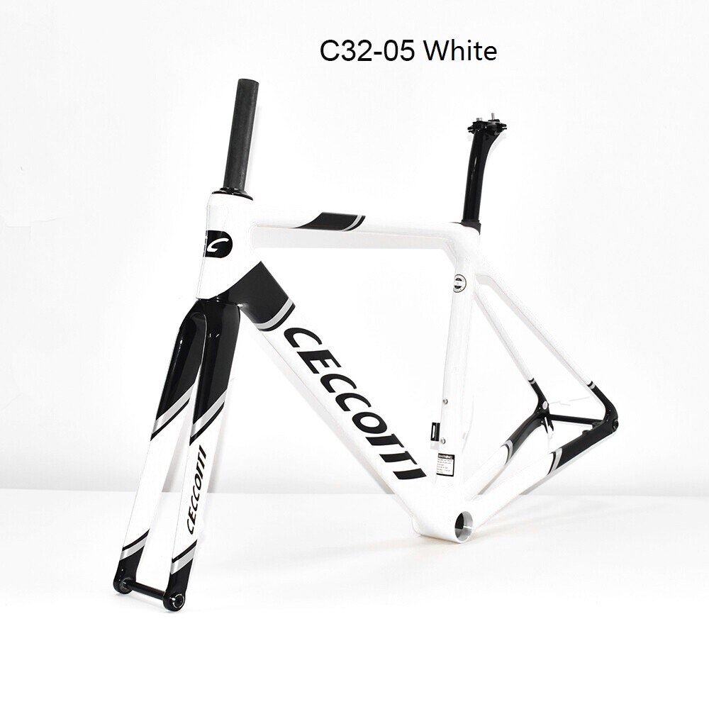 DC032 CECCOTTI CLIMBING CARBON BICYCLE FRAMEST DISC 142*12 T47