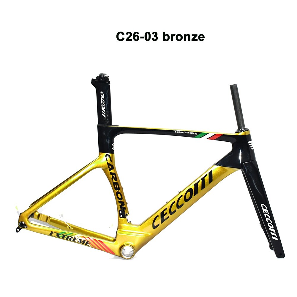 DC026 CECCOTTI DISC 142 CARBON ROAD FRAMEST FULL INNER CABLE 