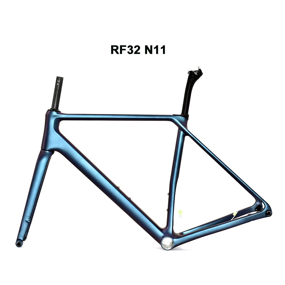 DC032 CECCOTTI CLIMBING CARBON BICYCLE FRAMEST DISC 142*12 T47