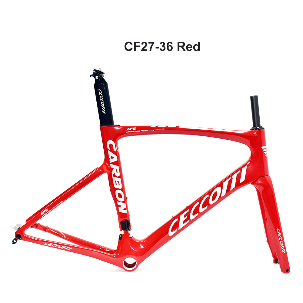 DC027 CECCOTTI DISC 142*12 CARBON ROAD FRAMEST FULL INNER CABLE 