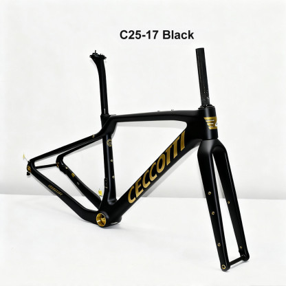 CECCOTTI DC025 GRAVEL TORAY CARBON BICYCLE FRAMEST DISC 142*12 47mm Tire