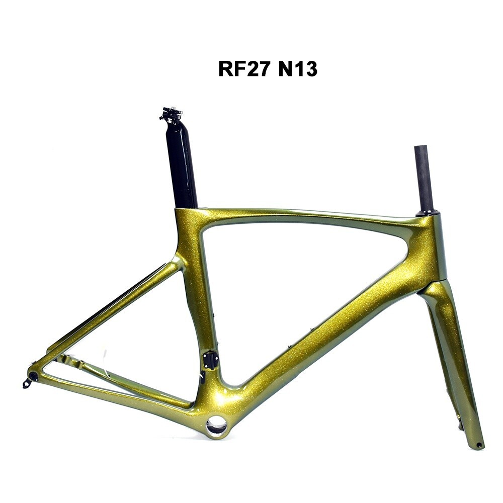 DC027 CECCOTTI DISC 142*12 CARBON ROAD FRAMEST FULL INNER CABLE 