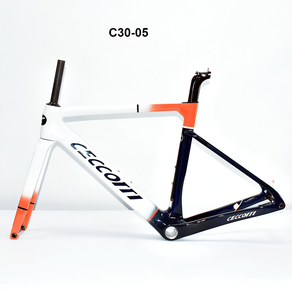 DC030 CECCOTTI DISC 142*12 CARBON ROAD FRAMEST FULL INNER CABLE 