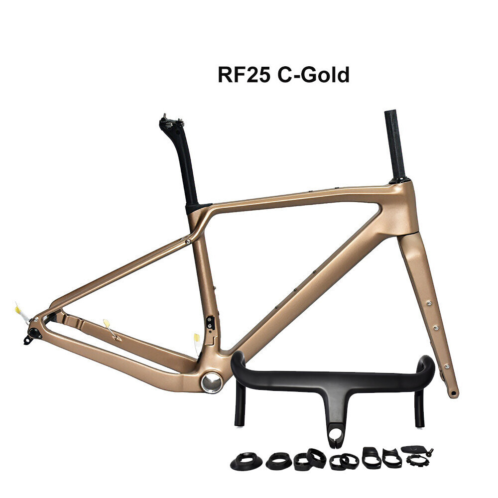 CECCOTTI DC025 GRAVEL TORAY CARBON BICYCLE FRAMEST DISC 142*12 47mm Tire