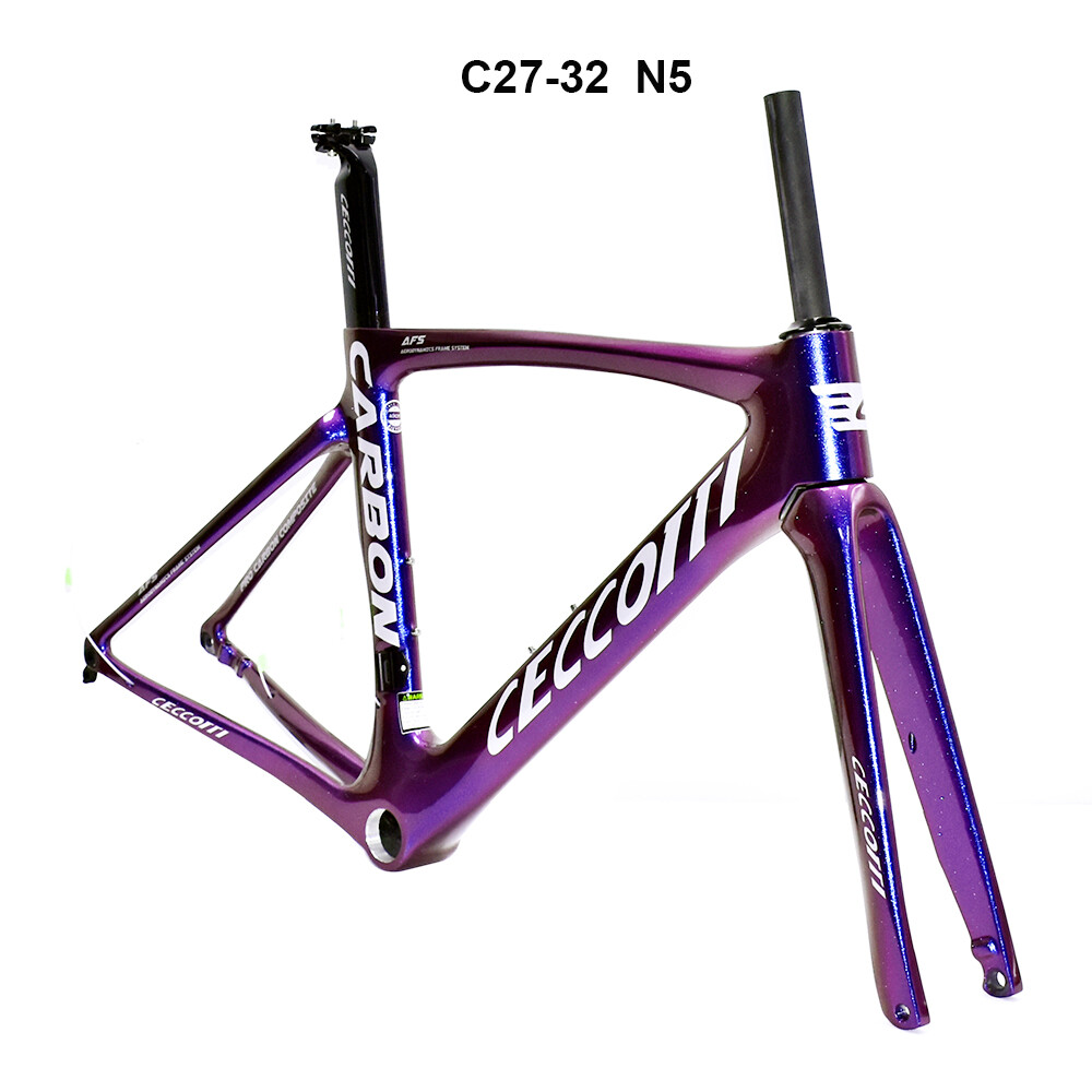 DC027 CECCOTTI DISC 142*12 CARBON ROAD FRAMEST FULL INNER CABLE 