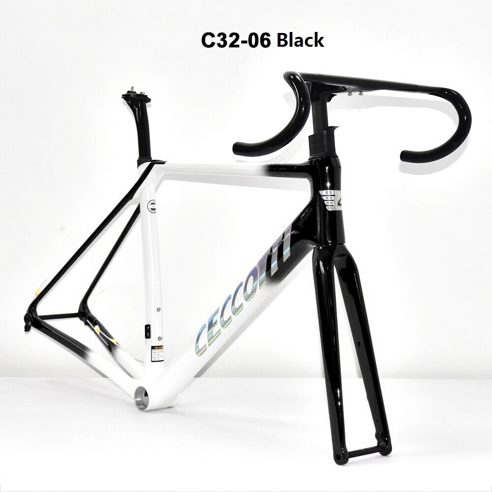 DC032 CECCOTTI CLIMBING CARBON BICYCLE FRAMEST DISC 142*12 T47