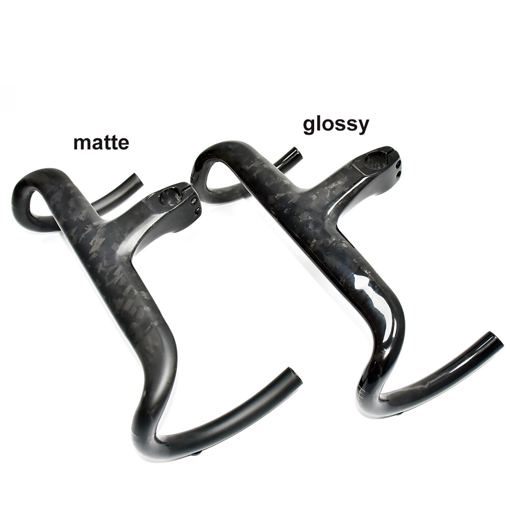 HB003 CECCOTTI CARBON ROAD HANDLEBAR SUIT FULL INNER CABLE