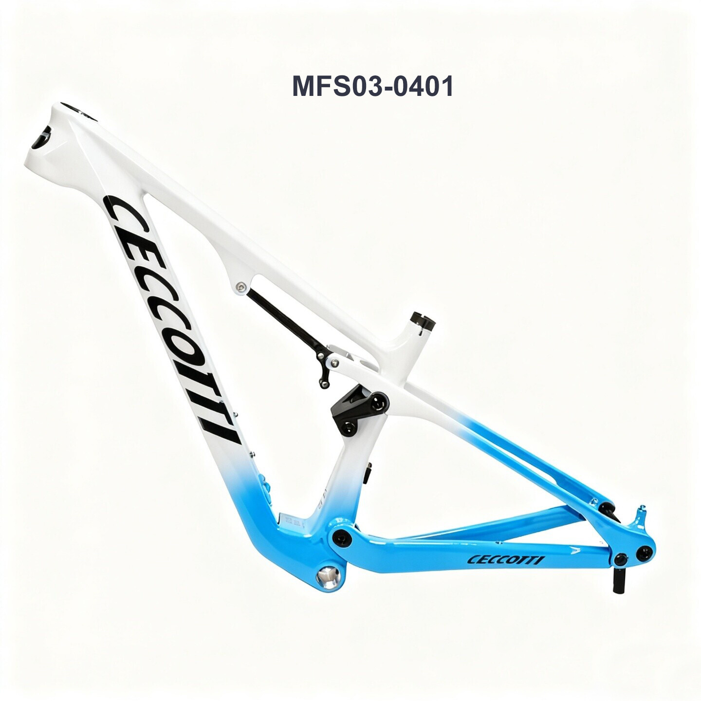 MFS03 CECCOTTI Suspension CARBON MOUTAIN BICYCLE 148*12 -XC 190mm