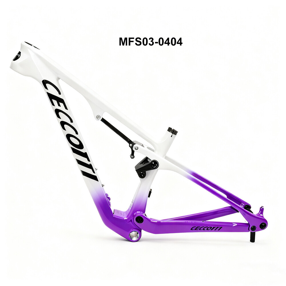MFS03 CECCOTTI Suspension CARBON MOUTAIN BICYCLE 148*12 -XC 190mm
