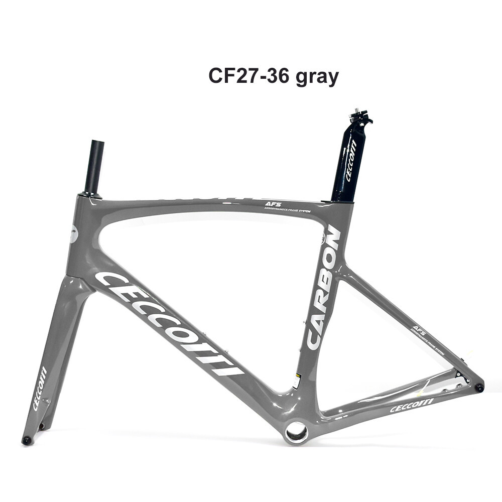 DC027 CECCOTTI DISC 142*12 CARBON ROAD FRAMEST FULL INNER CABLE 