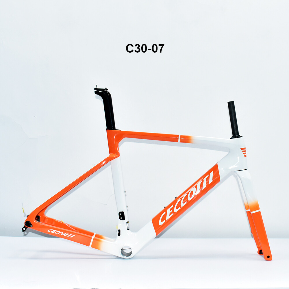 DC030 CECCOTTI DISC 142*12 CARBON ROAD FRAMEST FULL INNER CABLE 