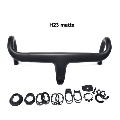 HB003 CECCOTTI CARBON ROAD HANDLEBAR SUIT FULL INNER CABLE