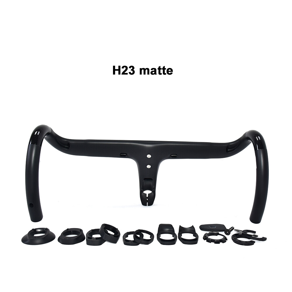 HB003 CECCOTTI CARBON ROAD HANDLEBAR SUIT FULL INNER CABLE