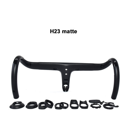 HB003 CECCOTTI CARBON ROAD HANDLEBAR SUIT FULL INNER CABLE