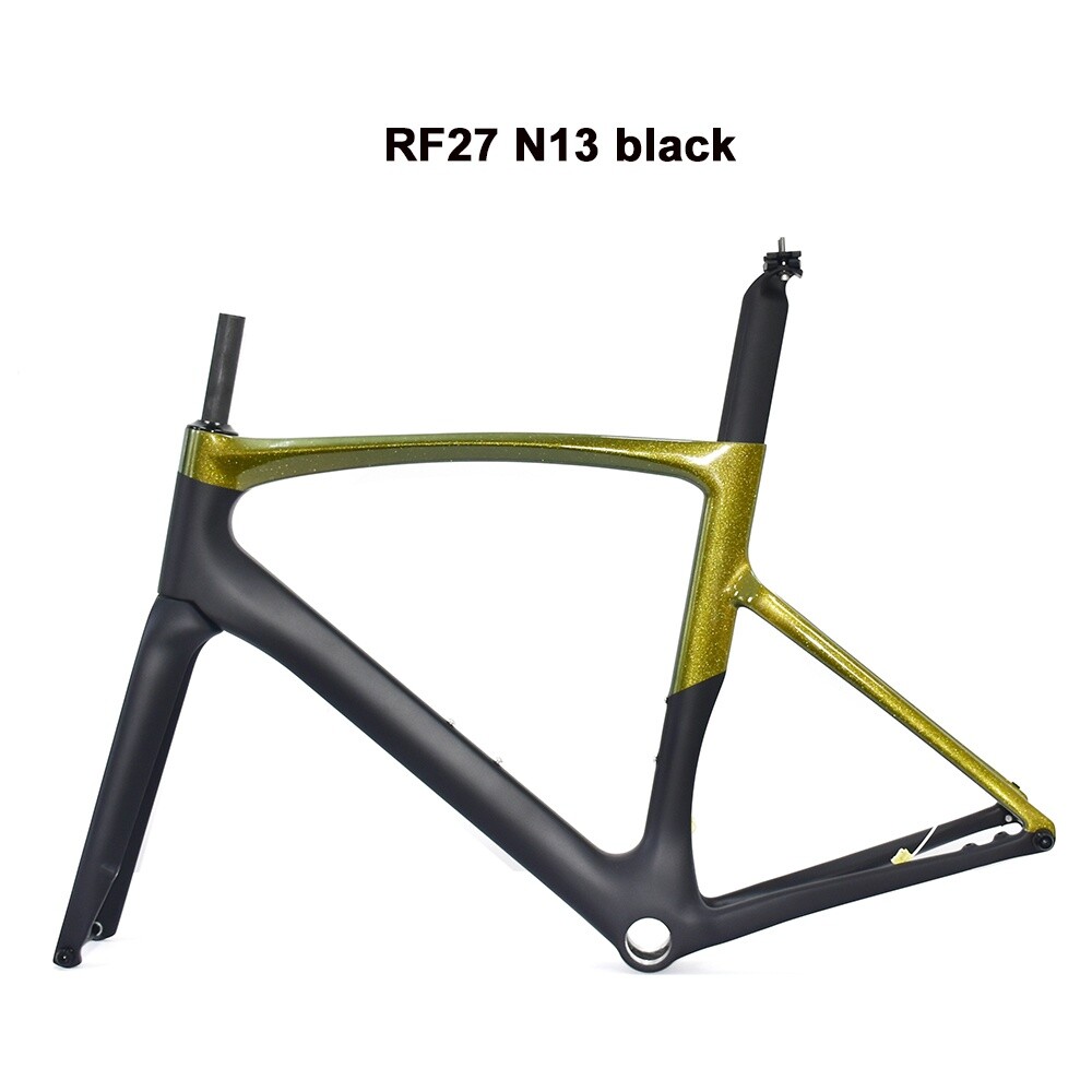 DC027 CECCOTTI DISC 142*12 CARBON ROAD FRAMEST FULL INNER CABLE 