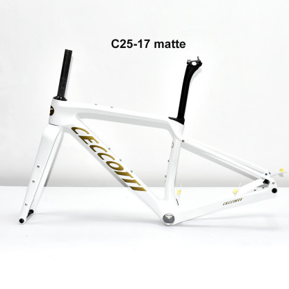 CECCOTTI DC025 GRAVEL TORAY CARBON BICYCLE FRAMEST DISC 142*12 47mm Tire