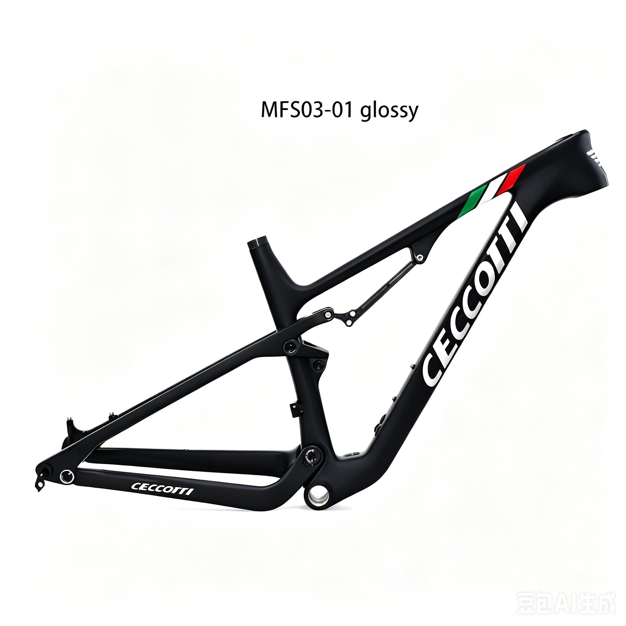 MFS03 CECCOTTI Suspension CARBON MOUTAIN BICYCLE 148*12 -XC 190mm