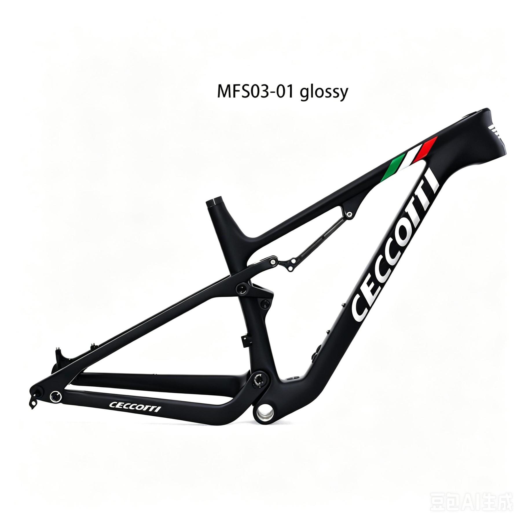 MFS03 CECCOTTI Suspension CARBON MOUTAIN BICYCLE 148*12 -XC 190mm