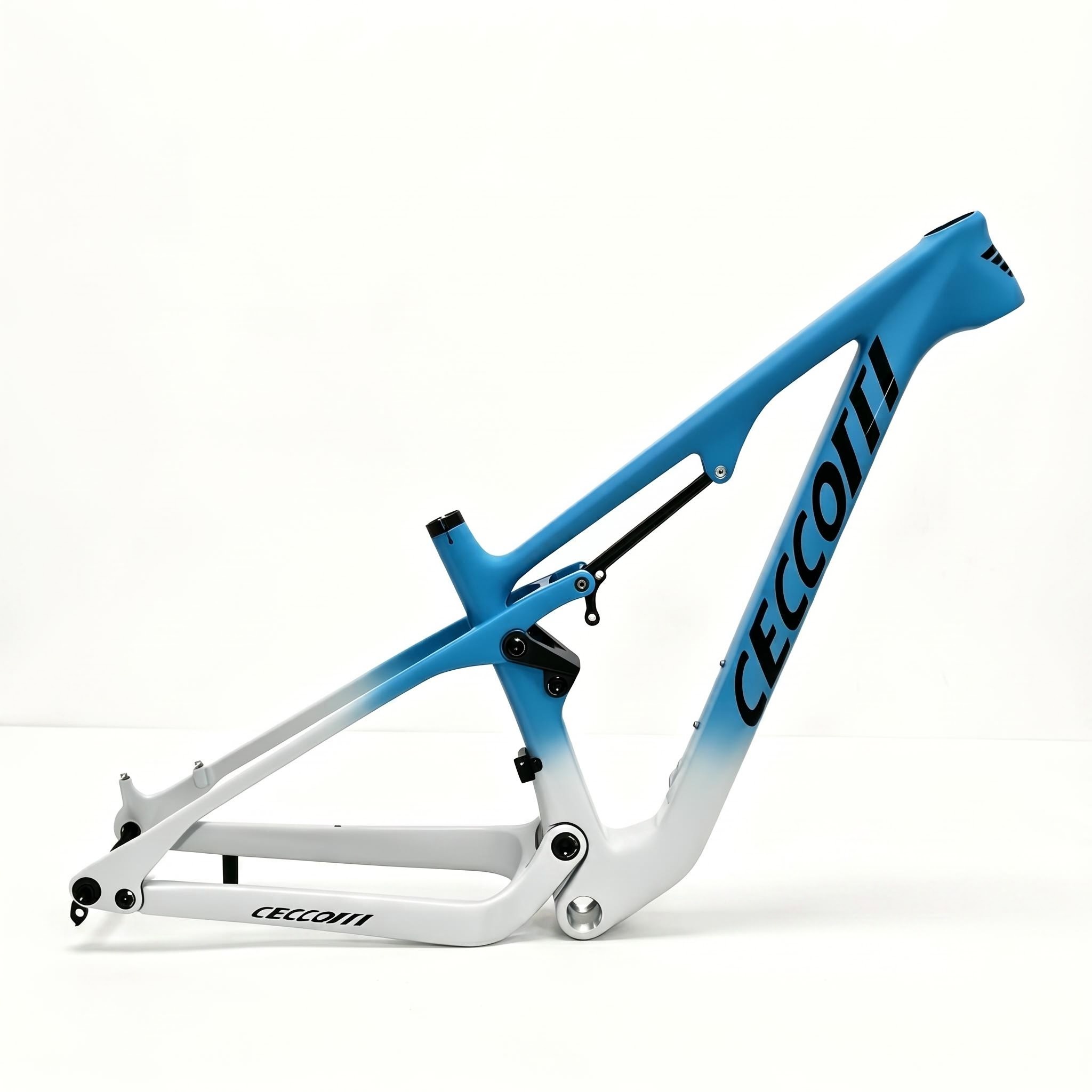 MFS03 CECCOTTI Suspension CARBON MOUTAIN BICYCLE 148*12 -XC 190mm