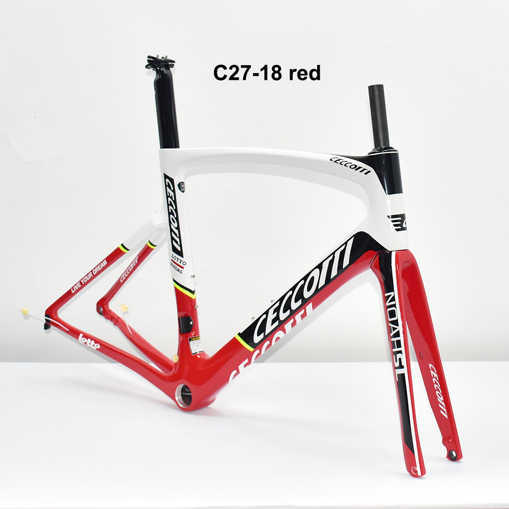 DC027 CECCOTTI DISC 142 CARBON ROAD FRAMEST FULL INNER CABLE 