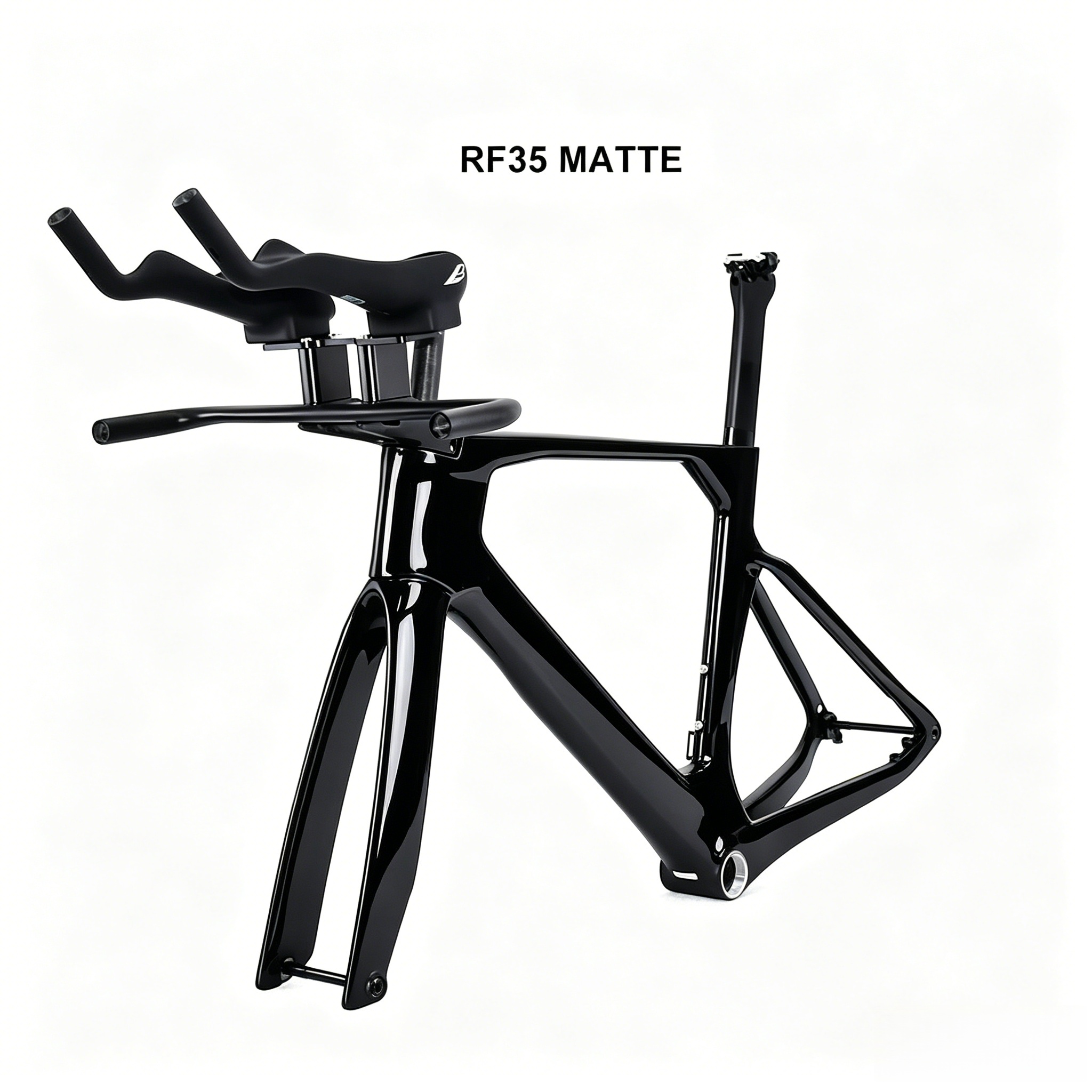 TT01 CECCOTTI TIME TRAIL CARBON BICYCLE frameset 142*12 ,T47 Thread BB