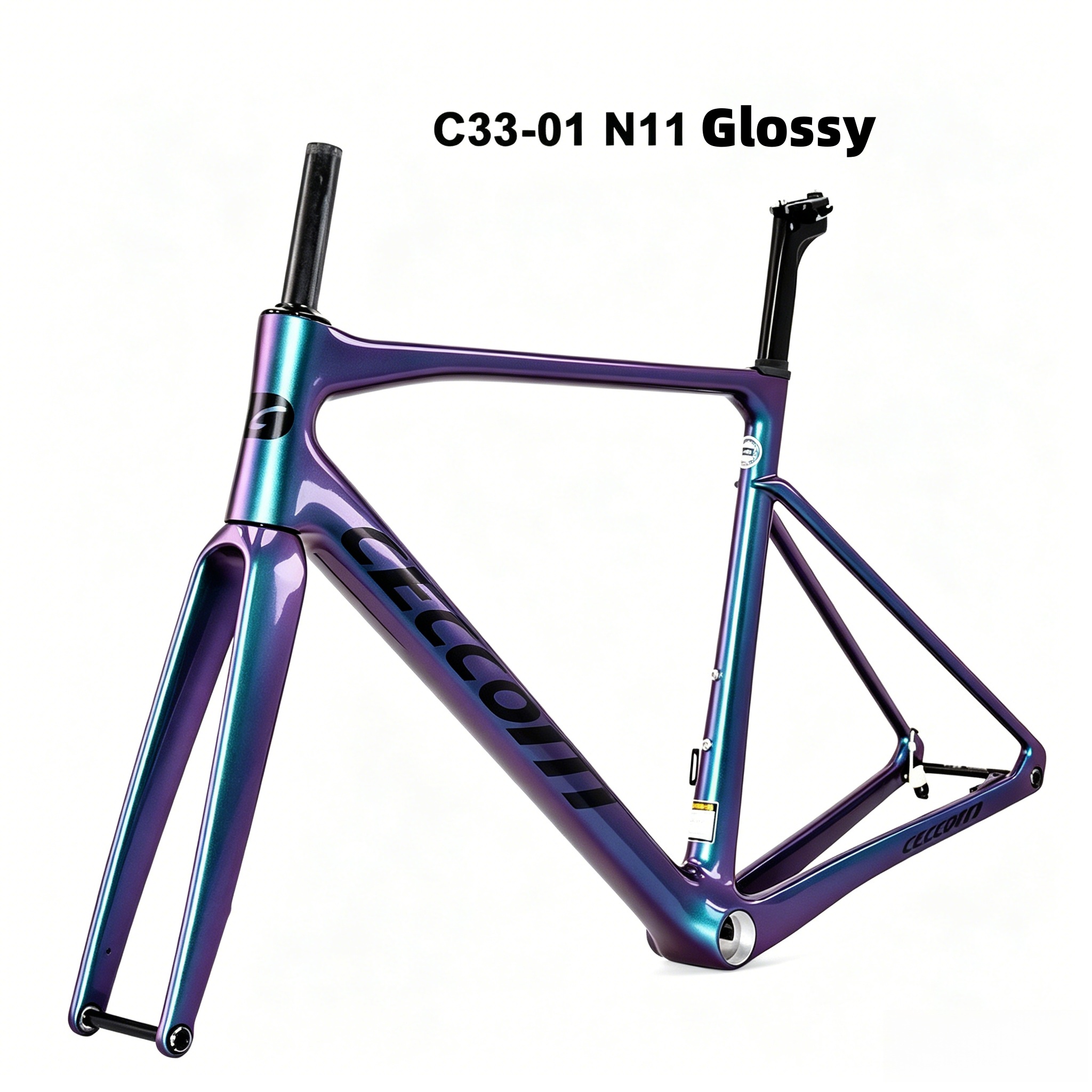 DC033 CECCOTTI ALL -AROUND DISC 142*12 CARBON BICYCLE CARBON FRAMESET