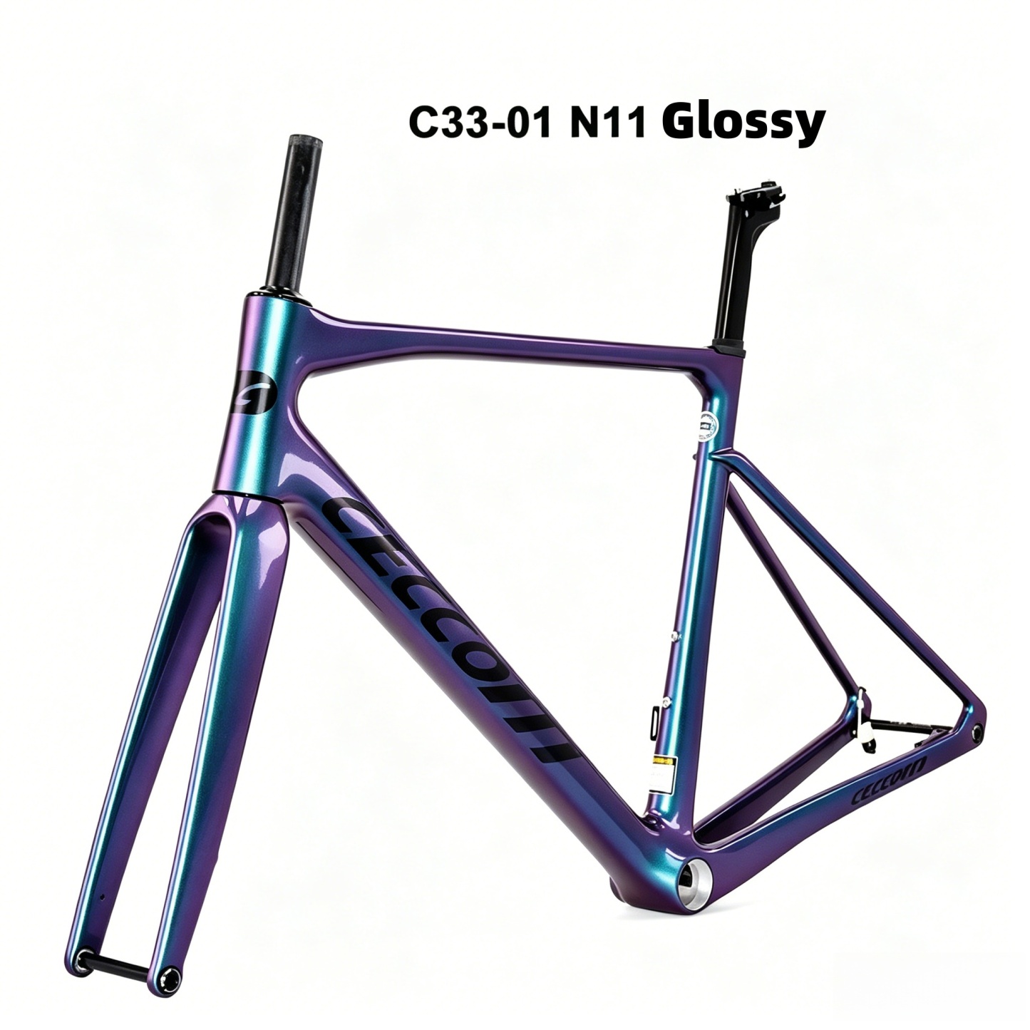 DC033 CECCOTTI ALL -AROUND DISC 142*12 CARBON BICYCLE CARBON FRAMESET