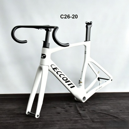 DC026 CECCOTTI DISC 142*12 CARBON ROAD FRAMESET FULL INNER CABLE 
