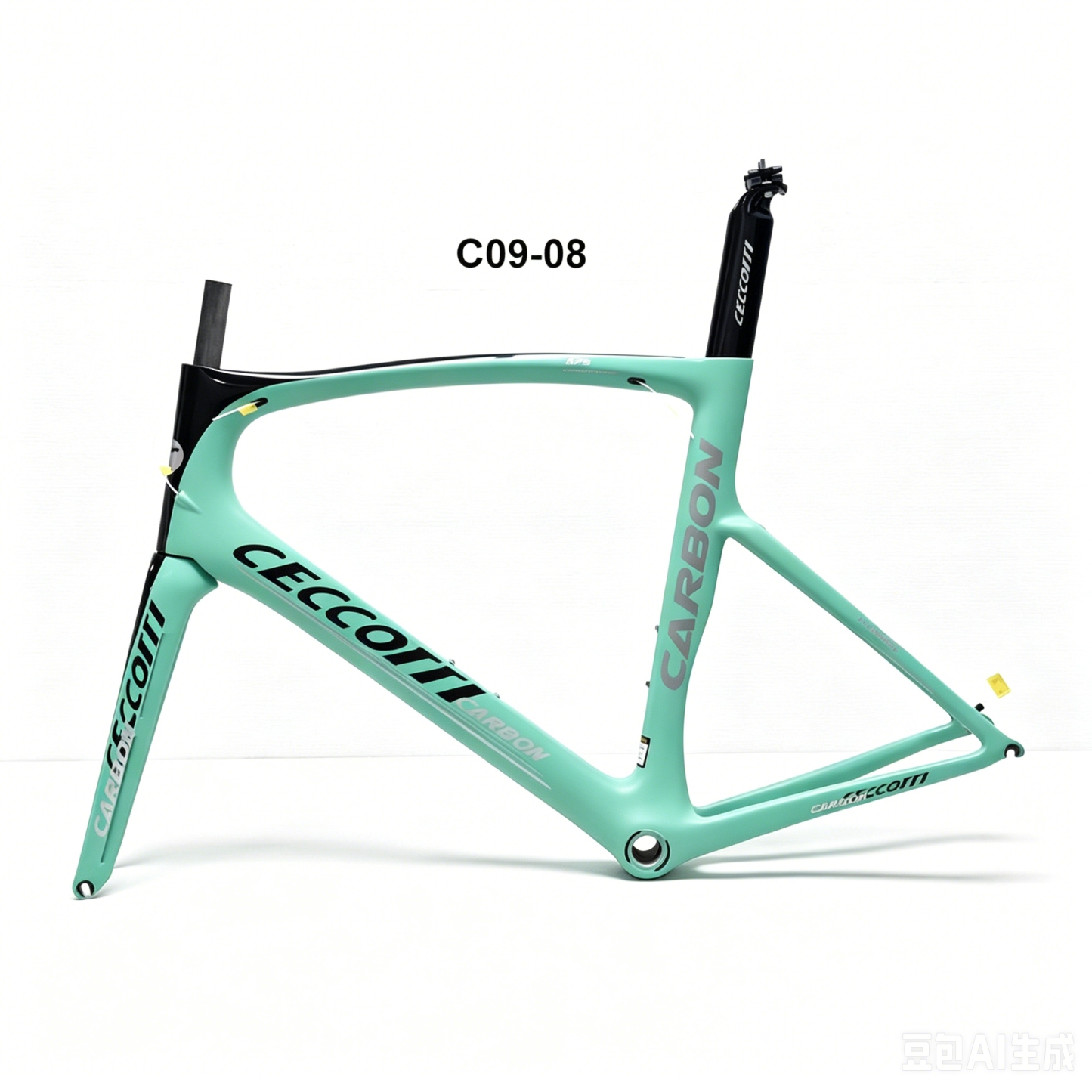 DC009 CECCOTTI V BRAKE CARBON BICYCLE FRAMESET SUPPER LIGHT Rim brake