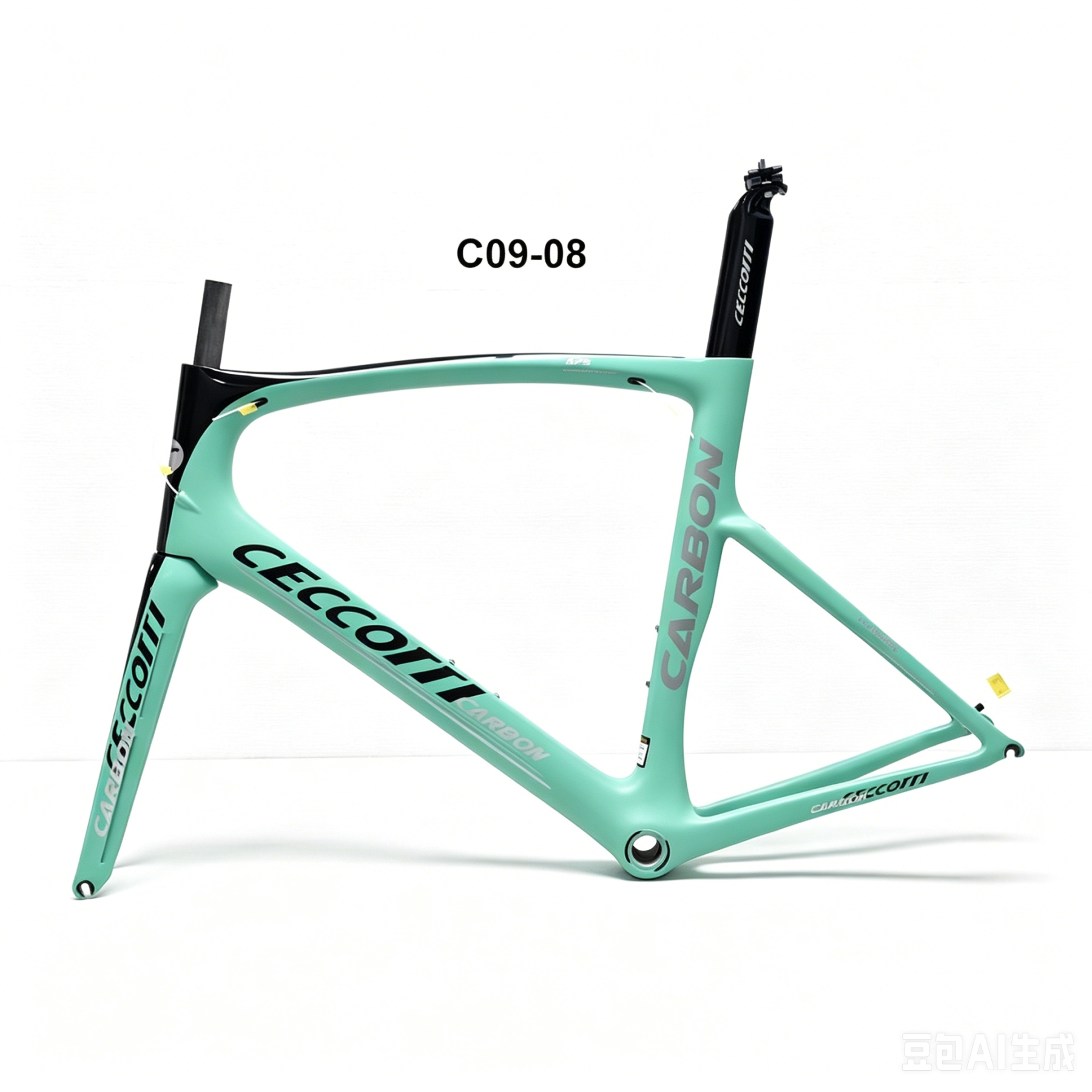 DC009 CECCOTTI V BRAKE CARBON BICYCLE FRAMESET SUPPER LIGHT Rim brake