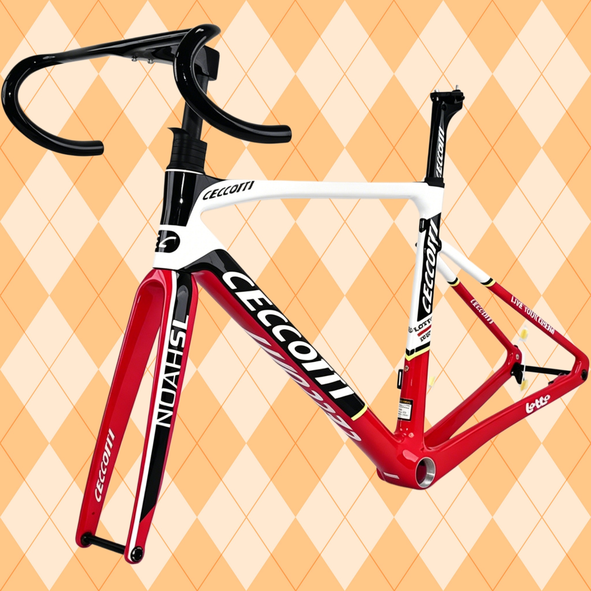 DC033 CECCOTTI ALL -AROUND DISC 142*12 CARBON BICYCLE CARBON FRAMESET