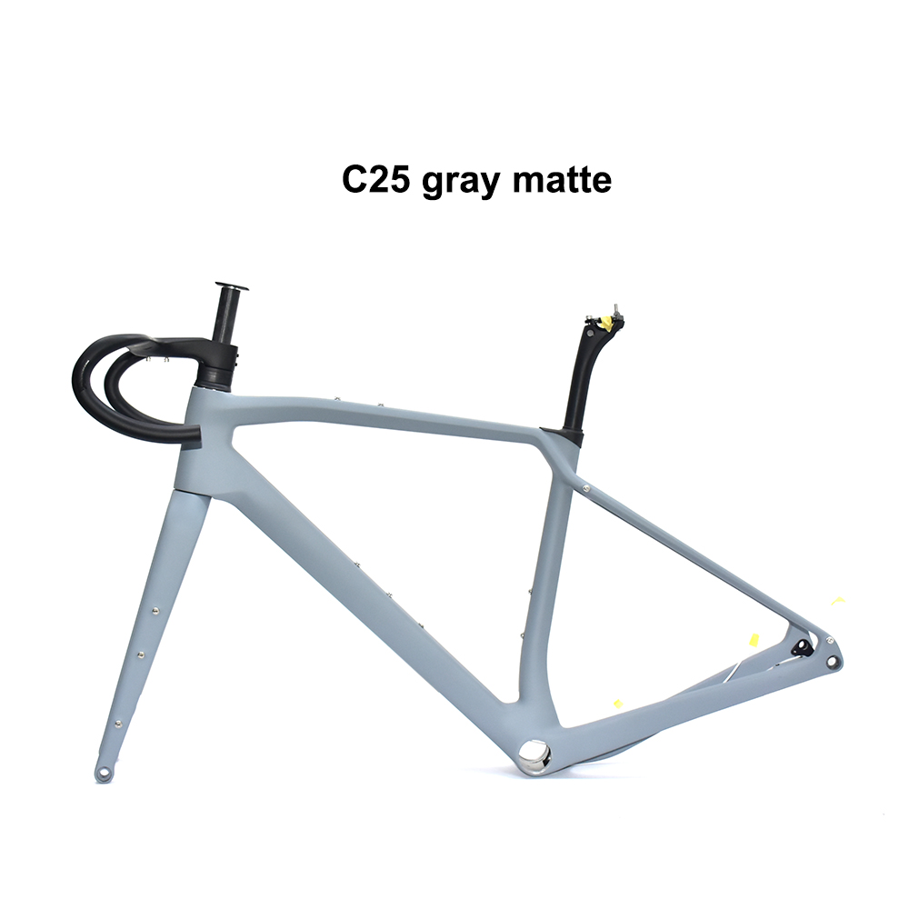 CECCOTTI DC025 GRAVEL TORAY CARBON BICYCLE FRAMEST DISC 142*12 47mm Tire