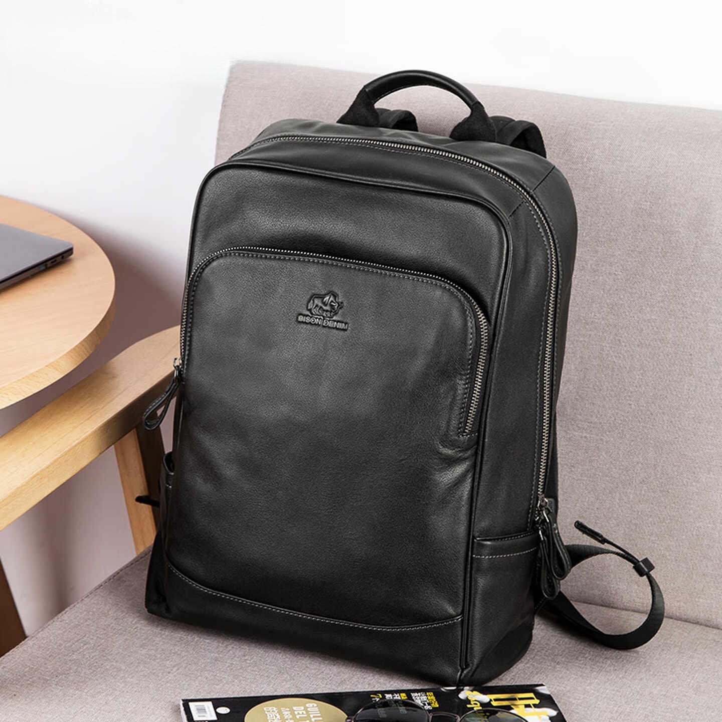 Leather Backpack
