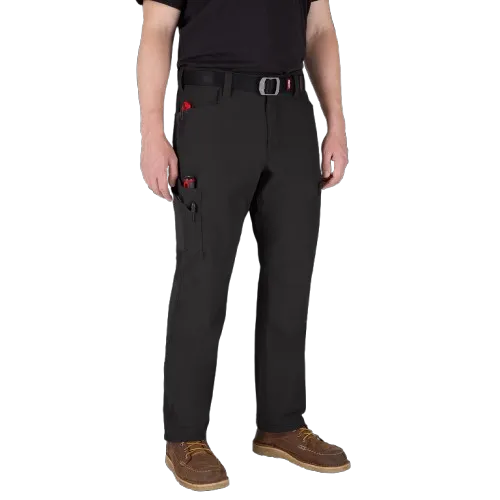 1Men's 8-PACK FREEFLEX Tech Work Pants with 7 Pockets