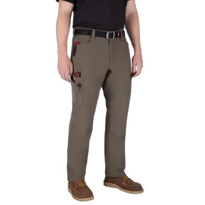 1Men's 8-PACK FREEFLEX Tech Work Pants with 7 Pockets