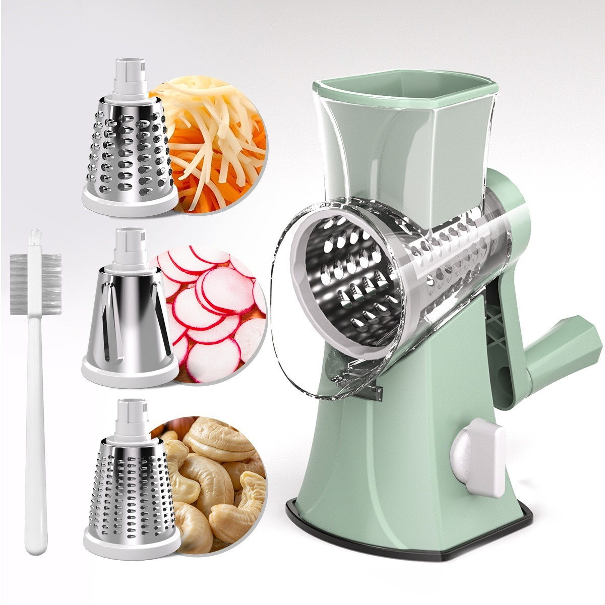 Multifunctional Vegetable Cutter Household Kitchen Artifact Grater Grater Shredder Roller Vegetable Cutter Slicer