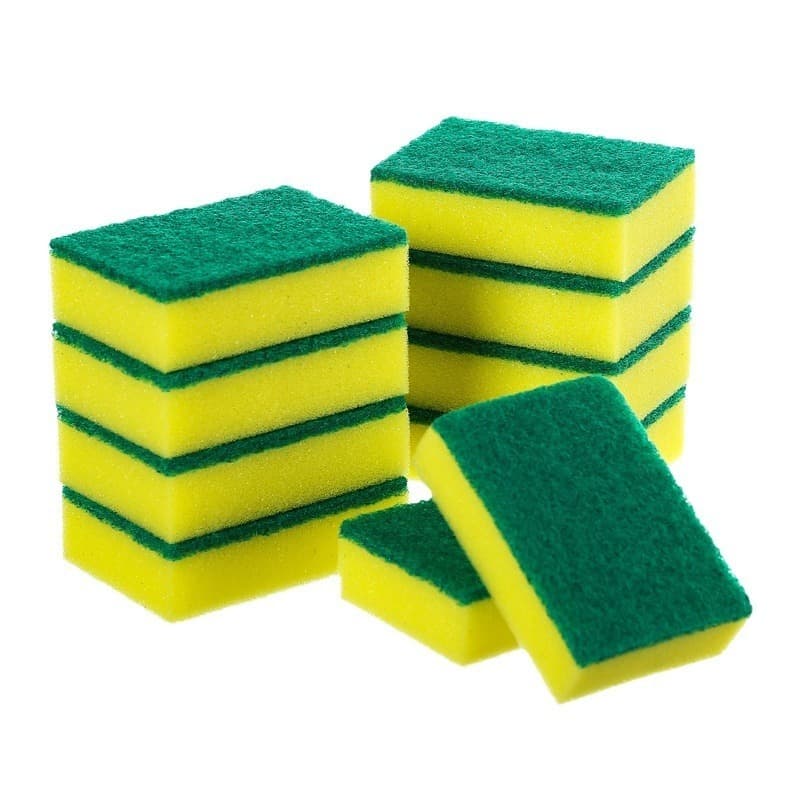 Kitchen Cleaning Set - Sponge, Scouring Pad & Magic Wipe