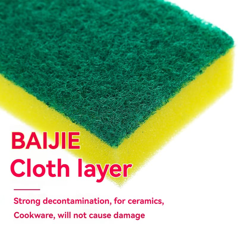 Kitchen Cleaning Set - Sponge, Scouring Pad & Magic Wipe