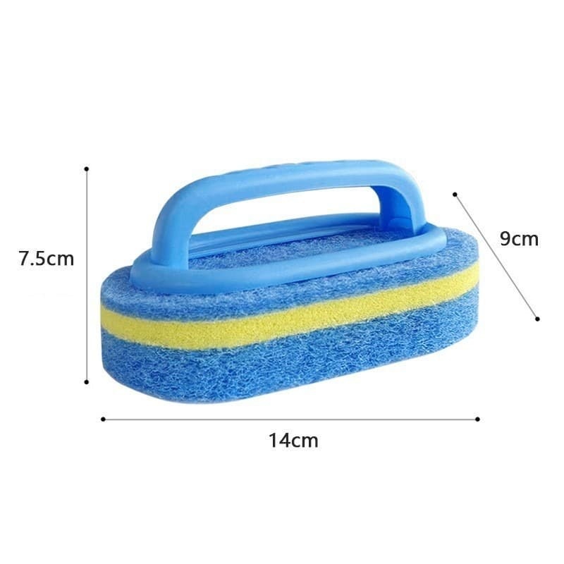 Handle Sponge Dish Brush - Thickened Kitchen Pot Cleaning Brush