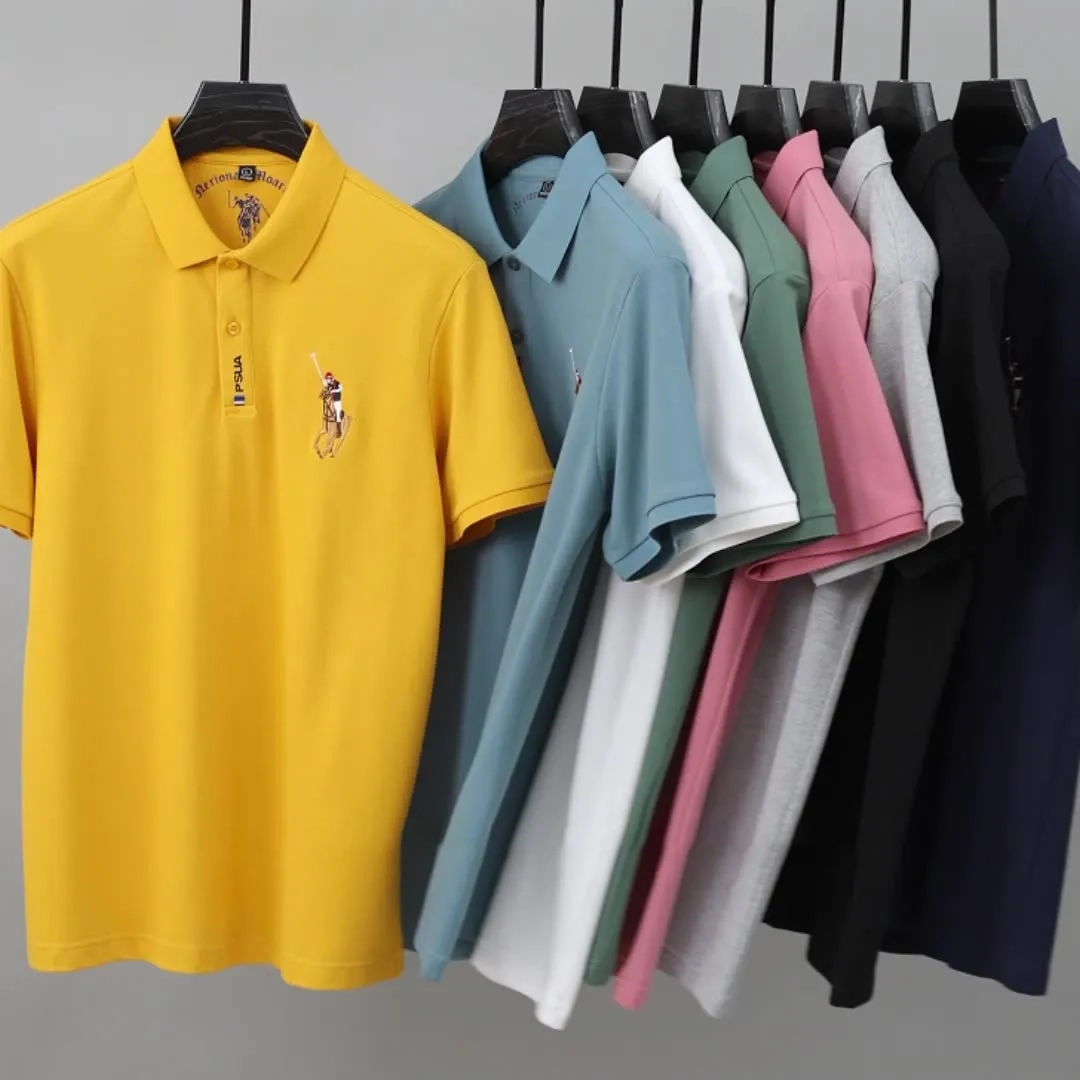 Mainine™ Polo pour homme original – Élégant, décontracté et adapté aux affaires