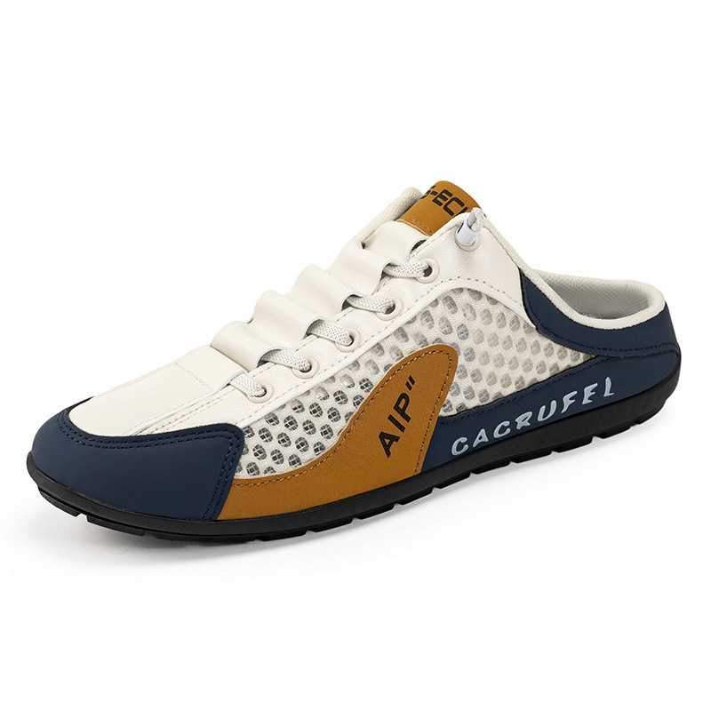 Mules en mesh respirant pour homme – Confort et facilité à enfiler