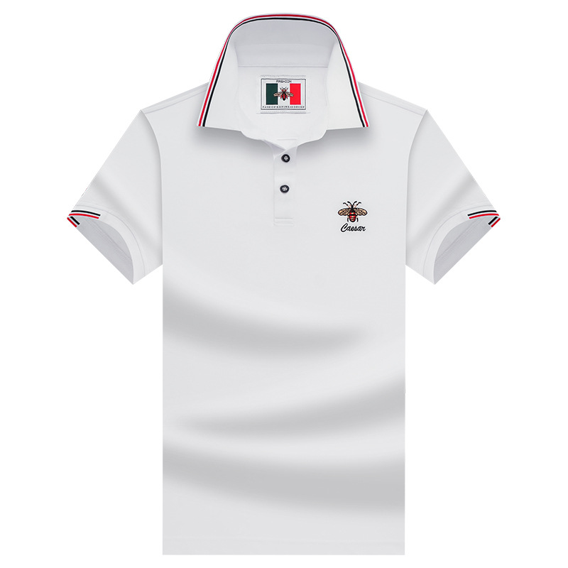 Imprimé abeille |  Polo homme simple et élégant pour affaires