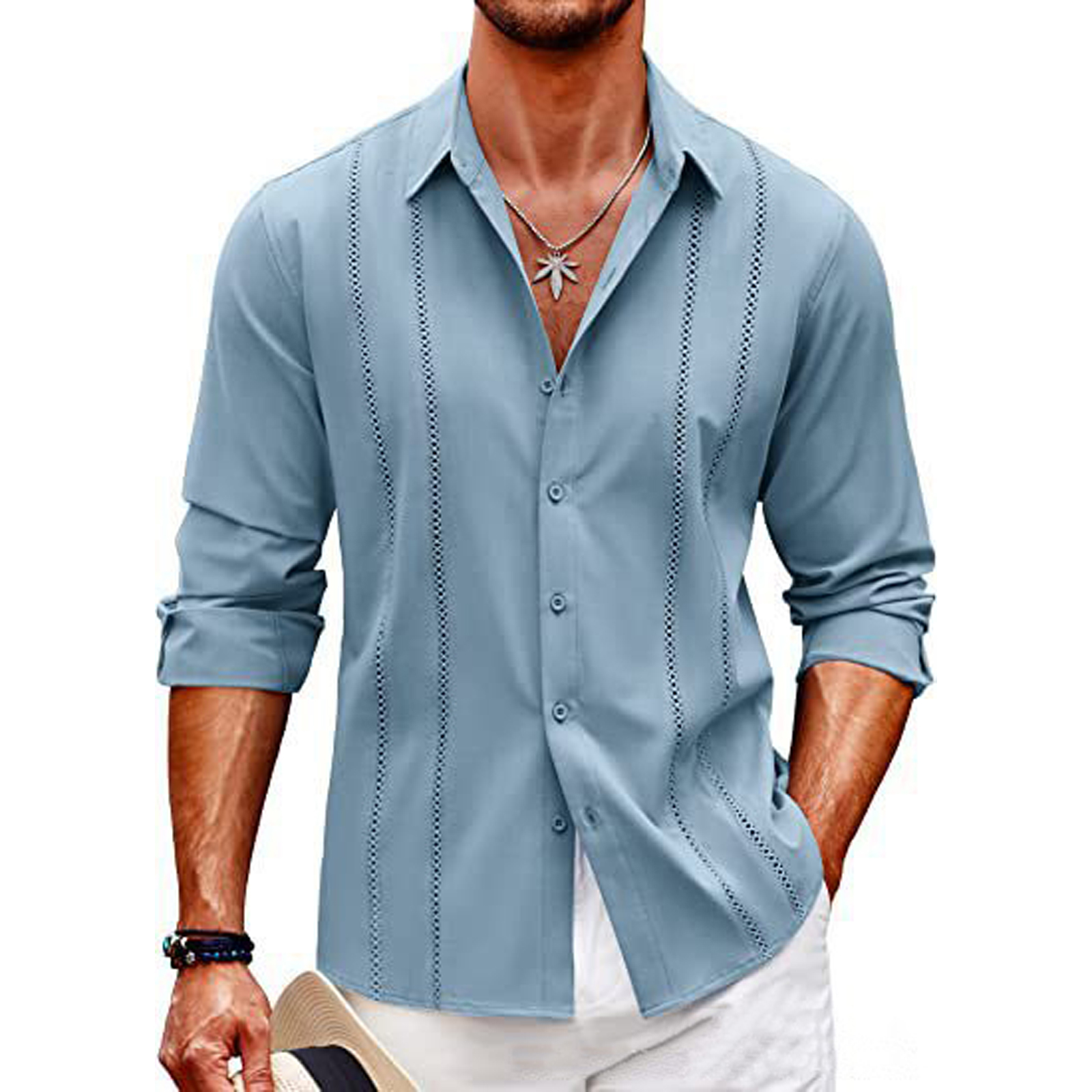 Summer Early Bird Sale 50% off - 🌈Men's Simple Casual Printed Shirt Plus Size – XXXL