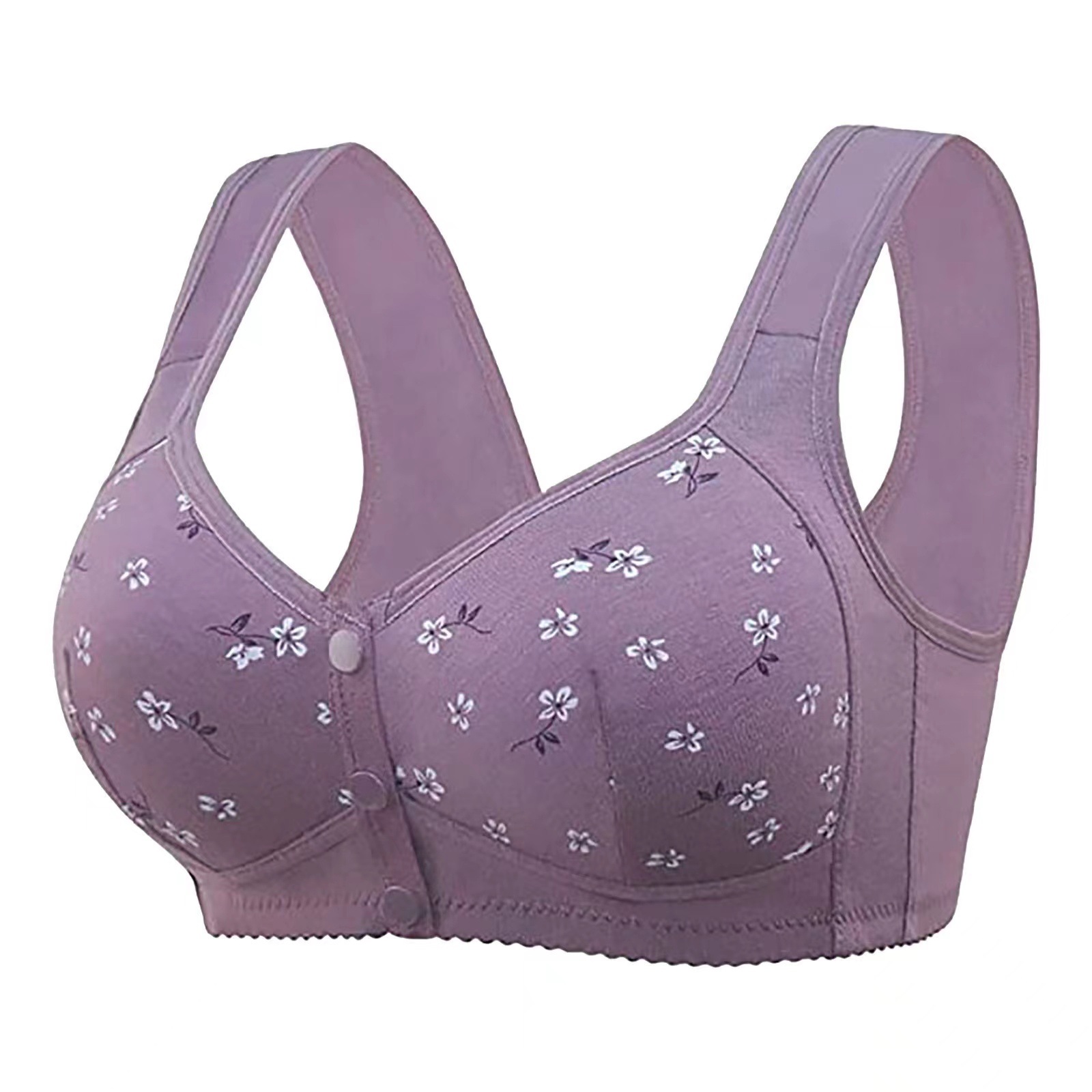 💥Achetez 1, obtenez 3💥Soutien-gorge à boutons avant, confortable et pratique