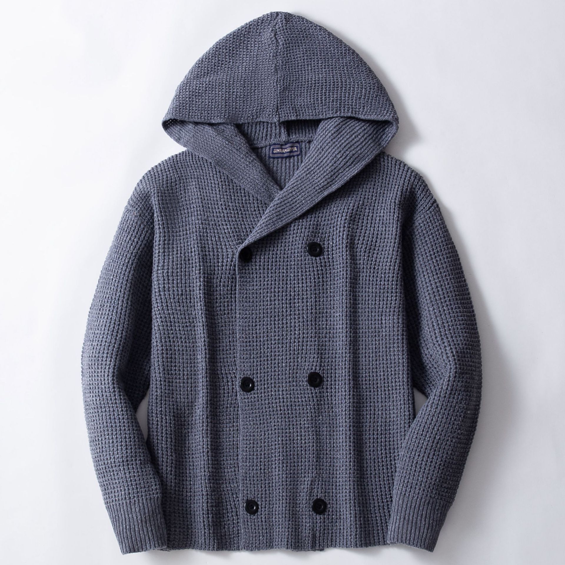 [Copy]Cardigan Tricoté Décontracté pour Hommes - Veste Pull de Style Britannique