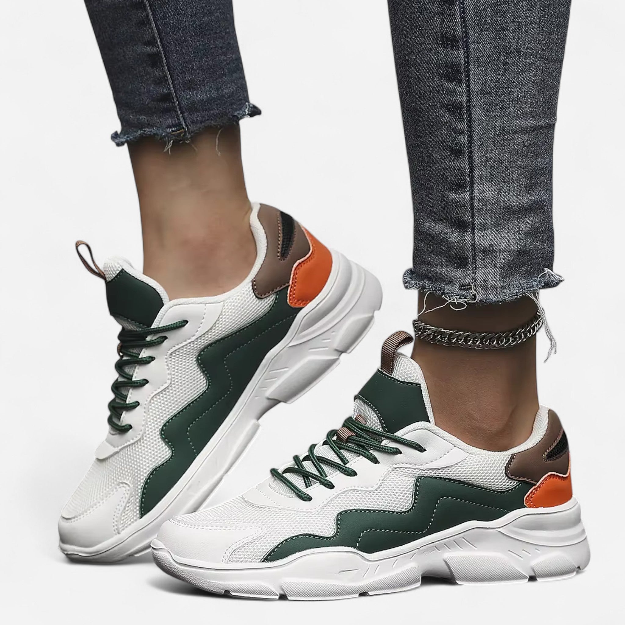 Baskets Orthopédiques Légères pour Femmes - Confort Élégant et Style Casual